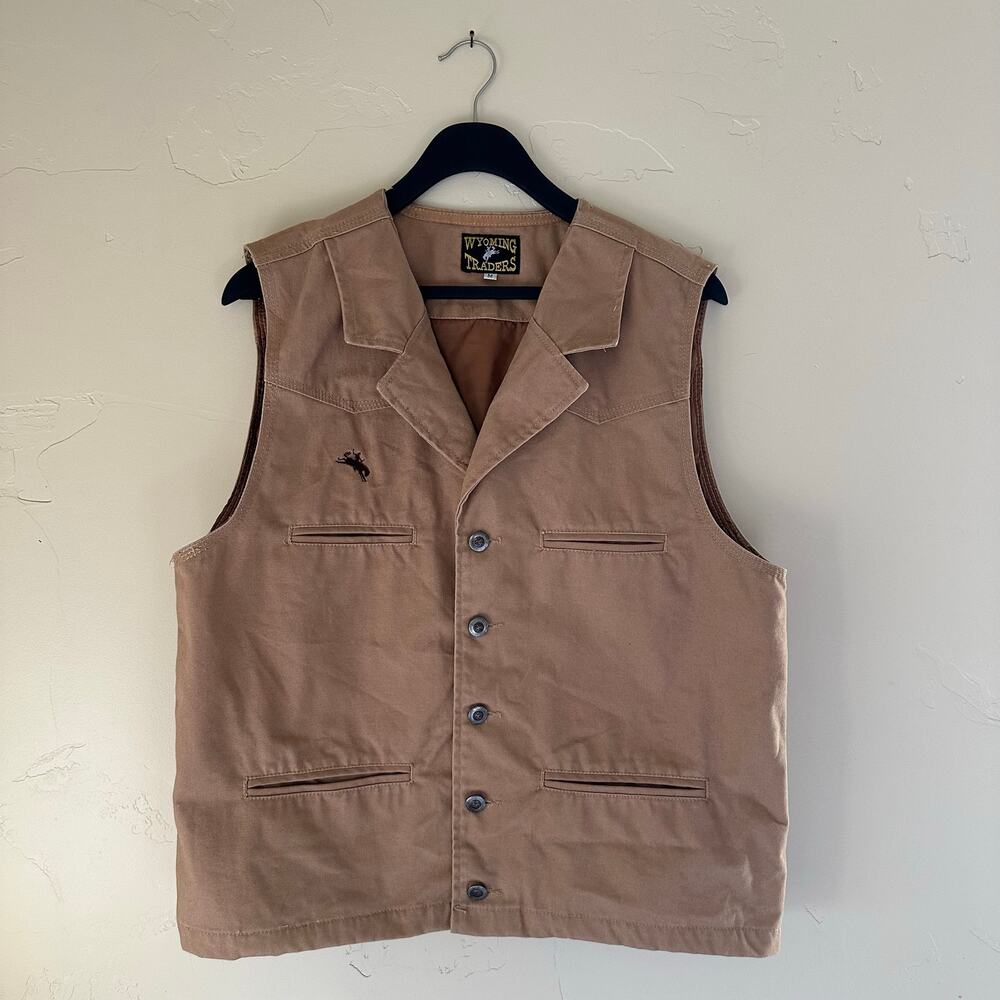Wyoming Traders Canvas Western Vest